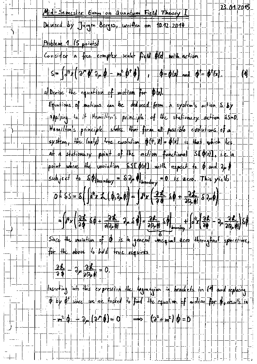 Berges midterm solution