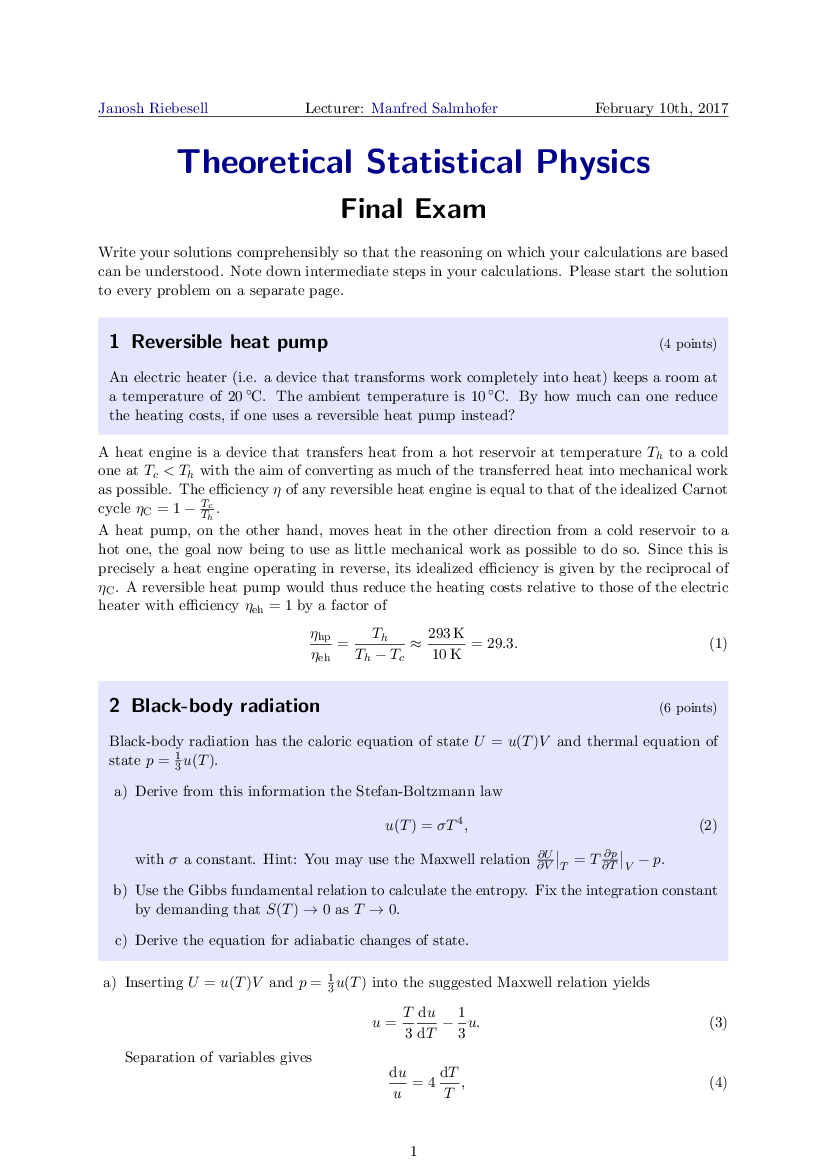 Final exam