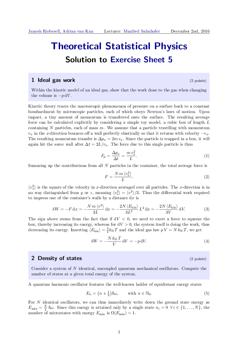 Exercise 5