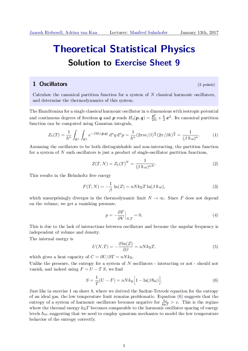 Exercise 9