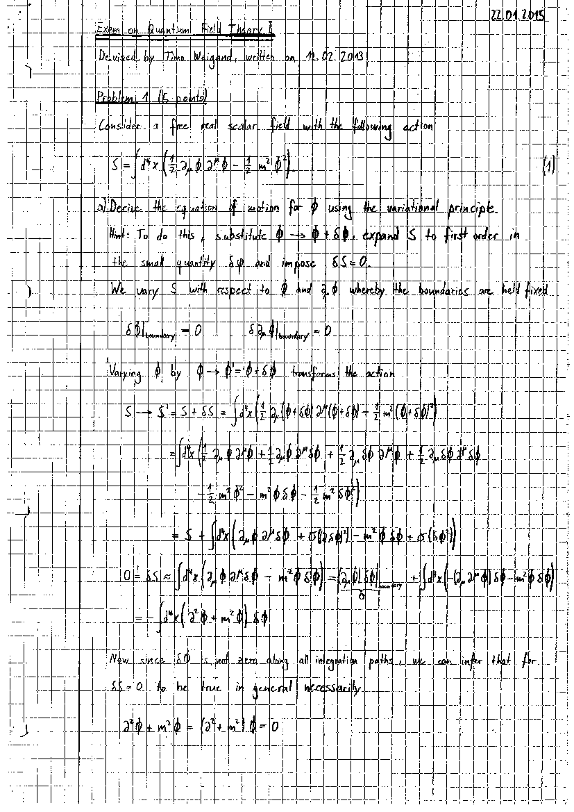 Weigand exam 1